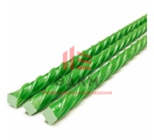 Композитная стеклопластиковая арматура Etiz АСК-10 прут 100 см, зеленая